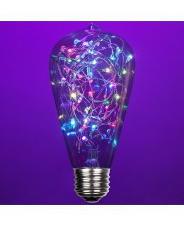 CL78449 E26 Base S64 Fairy Light RGB LED Bulb 